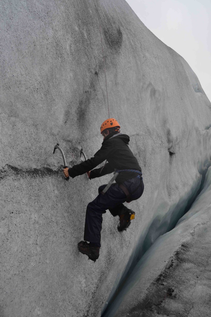 IJsklimmen op IJslandse gletsjers